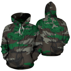 Army Tiger Pull Over Hoodie