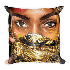 If looks Could Kill Square Pillow