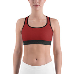 Space Girl Red BB Sports bra