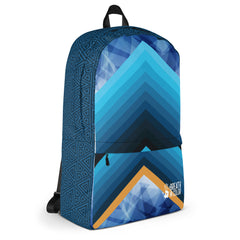 Blue Diamond Arrow Backpack